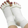 1Pair Foot Massager Socks Finger Separator Massage Sleeping Health Foot - Finger Separator Socks