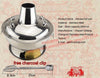 2.8l stainless steel hot pot Beijing traditional charcoal hotpot