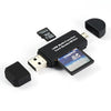 2 in 1 USB ANDROID CARD READER - Easy Transferring and Extra Space Storage