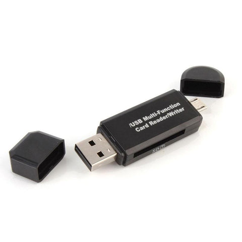 2 in 1 USB ANDROID CARD READER - Easy Transferring and Extra Space Storage