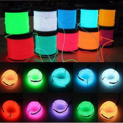 2M Flexible LED Neon Glow Light Strip