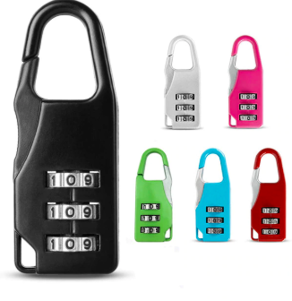 Travel Lock With 3 Digit Combination Code