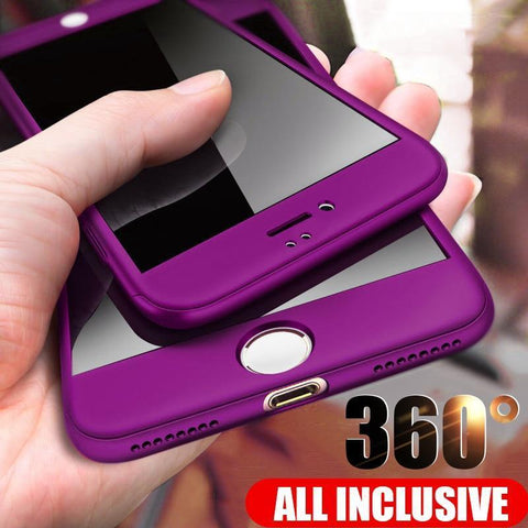 360 Full Protective Phone Case For Your iPhone with Screen Protector