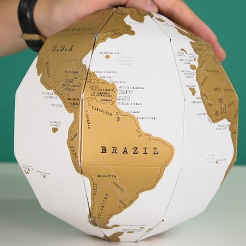 3D Scratch Globe CHRISTMAS GIFT!