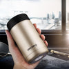 400ML Men Gift Thermos Cup Insulated Stainless Steel Thermo Mug with Tea Infuser - Insulated Stainless Steel Travel Mug