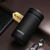 400ML Men Gift Thermos Cup Insulated Stainless Steel Thermo Mug with Tea Infuser - Insulated Stainless Steel Travel Mug