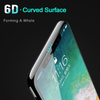 6D Curved Full Cover Tempered Glass Screen Protector Film For iPhone