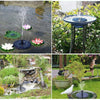 Solar Powered Fountain Pump - Solar Pump For Pond Pool Fountain Garden