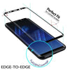 9H 3D Full Curved Tempered Glass Screen Protector For Samsung Galaxy