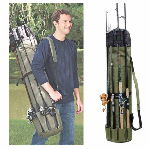 Portable Fishing Rod & Tackle Bag