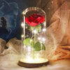 Artificial Rose LED Light Glass