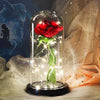 Artificial Rose LED Light Glass