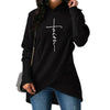 Asymmetric Faith Hoodie - Asymmetric Hoodie Jacket