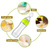 Baby Bottle Leak-proof Food Dispensing Spoon 120ml Juice Feeding Bottle