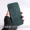 Cloth Texture Ultra Thin Canvas Grid Pattern Case For iPhone