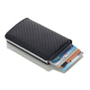 Credit Card Holder Business ID Card Case Fashion Automatic RFID Aluminium Wallet