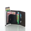 Credit Card Holder Business ID Card Case Fashion Automatic RFID Aluminium Wallet