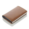 Credit Card Holder Business ID Card Case Fashion Automatic RFID Aluminium Wallet