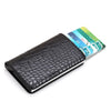 Credit Card Holder Business ID Card Case Fashion Automatic RFID Aluminium Wallet