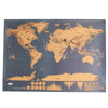 Deluxe Scratchable Travel Map