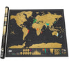 Deluxe Scratchable Travel Map