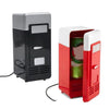 Desktop Mini Fridge - Mini Desktop Fridge Cooler Personal Fridge