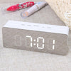 Digital Mirror LED Alarm Clock