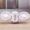 Double Air Conditioner - USB Chargeable - Double Fan Air Cooler