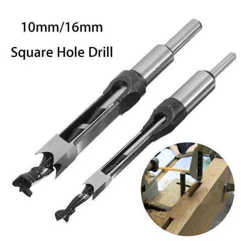 EASYSQUARE - SQUARE HOLE MORTISER DRILL BIT - Square Hole Mortiser Drill Bit Set