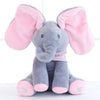 PEEK A BOO ANIMATED SINGING ELEPHANT FLAPPY PLUSH TOYS GIFT FOR BABY