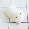 HOT Lazy Sleep Cat Phone Straps Accessories Mini Mochi Cute Animals Squishy Toys Soft Squeeze Kid Toy Fun Joke Gift