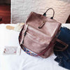 LEATHER BACKPACK For SCHOOL VINTAGE TRAVEL BACKPACK BAGS
