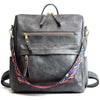 LEATHER BACKPACK For SCHOOL VINTAGE TRAVEL BACKPACK BAGS