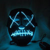 LED Light Up Purge Election Year Mask for Halloween