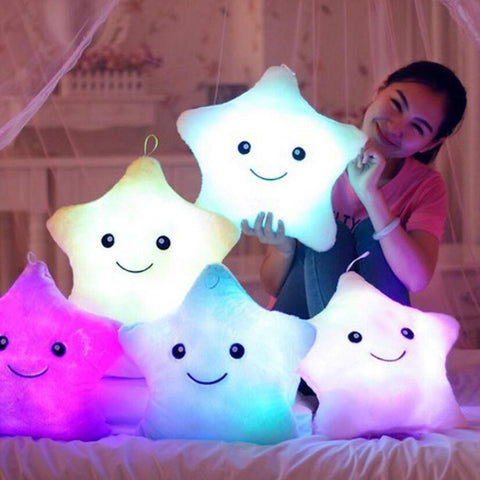 Luminous Star Night Lite Kids Pillow