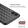 Luxury Grid Weaving Super Soft Case For iPhon