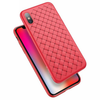 Luxury Grid Weaving Super Soft Case For iPhon