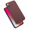 Luxury Grid Weaving Super Soft Case For iPhon