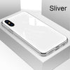 Luxury Plating Edge iPhone Back Case Glass Cover for iPhone