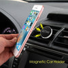 Magnetic Car Phone Holder Air Vent Mount Black