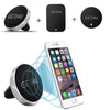 Magnetic Car Phone Holder Air Vent Mount Black