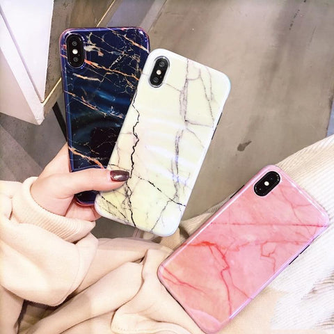 Marble Phone Case For iPhone