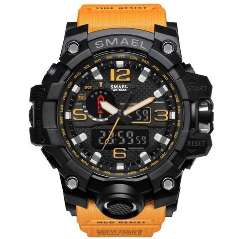 MILITARY DIGITAL WATCH SHOCK MEN'S WRISTWATCH SPORT LED WATCH FITNESS