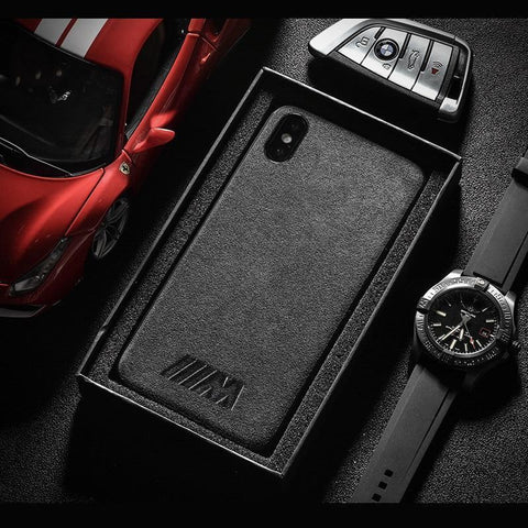 Motorsport AMG GTR Cover Case for iphone 6 6S plus 7 plus 8 plus X XR XS MAX Luxury car phone leather case