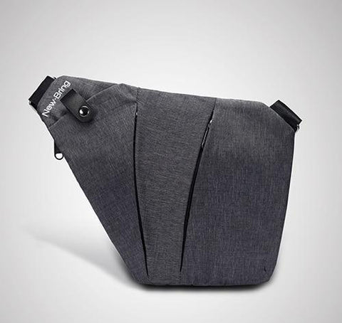 Multi Pocket Messenger Shoulder Bag