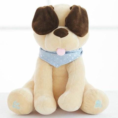 Peek a Boo Dog Plush Toy