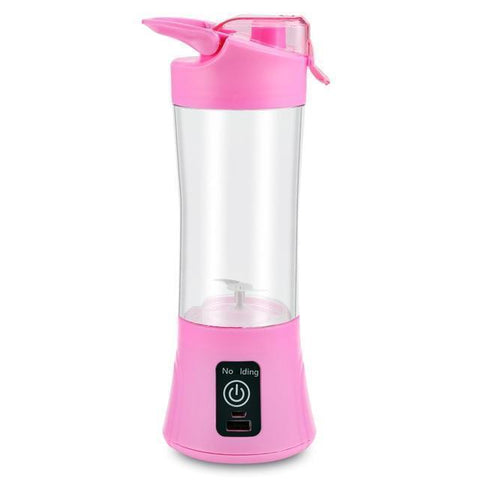 Portable Blender Juicer Cup USB Rechargeable Mixer Bottle