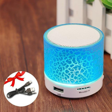 Portable LED Bluetooth Wireless Speakers