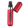 Portable Mini Aluminum Refillable Perfume Bottle With Spray 5ml