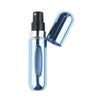 Portable Mini Aluminum Refillable Perfume Bottle With Spray 5ml